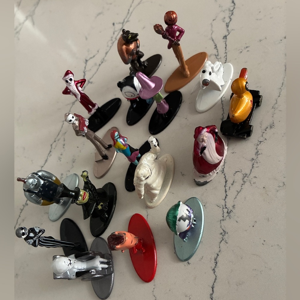 Colorful Character Action Figures Set